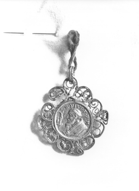 medaglia pontificia - bottega romana (sec. XVIII)