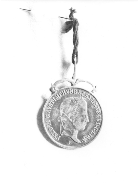 medaglia - ambito austro-ungarico (sec. XIX)