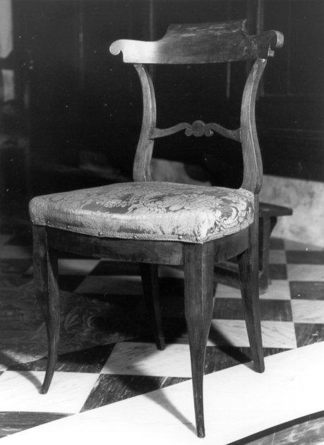 sedia, serie - bottega toscana (inizio sec. XIX)