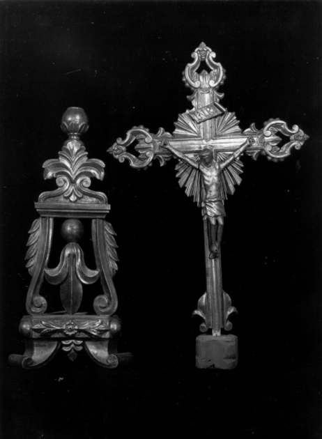 croce - bottega toscana (sec. XIX)