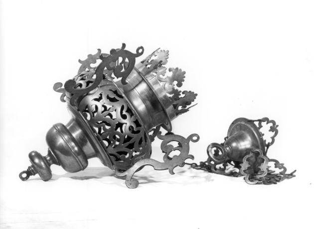 lampada pensile - bottega toscana (sec. XVIII)