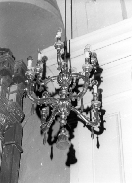 lampadario - a bracci, serie - bottega toscana (fine/inizio secc. XIX/ XX)