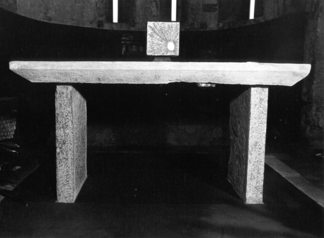 altare maggiore - bottega lucchese (sec. XIII)