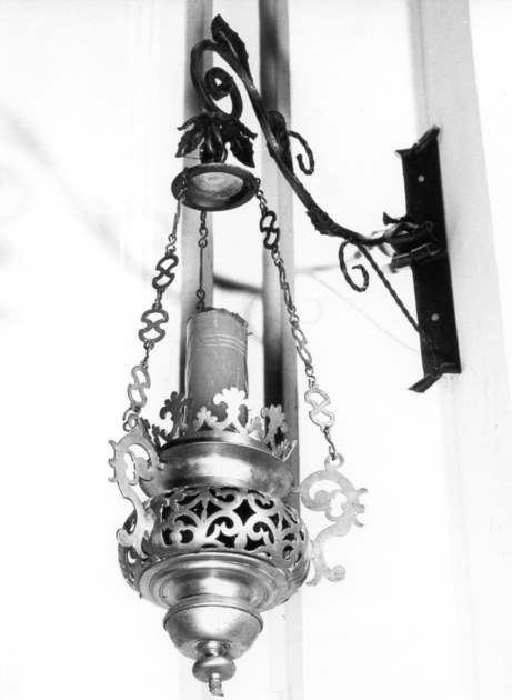 lampada pensile - bottega toscana (sec. XVIII)