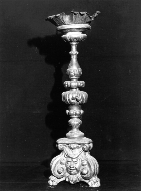 candeliere, serie - ambito toscano (seconda metà sec. XVII)