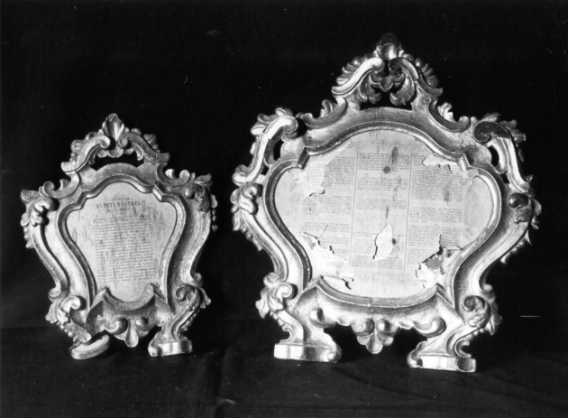 cartagloria, serie - ambito toscano (sec. XVIII)