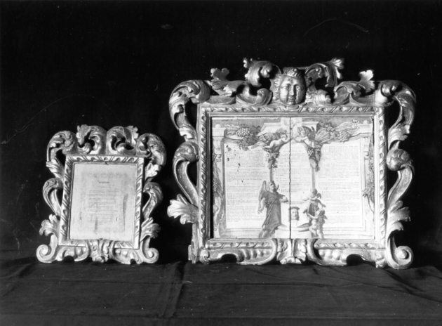 cartagloria, serie - ambito lucchese (seconda metà sec. XVII)