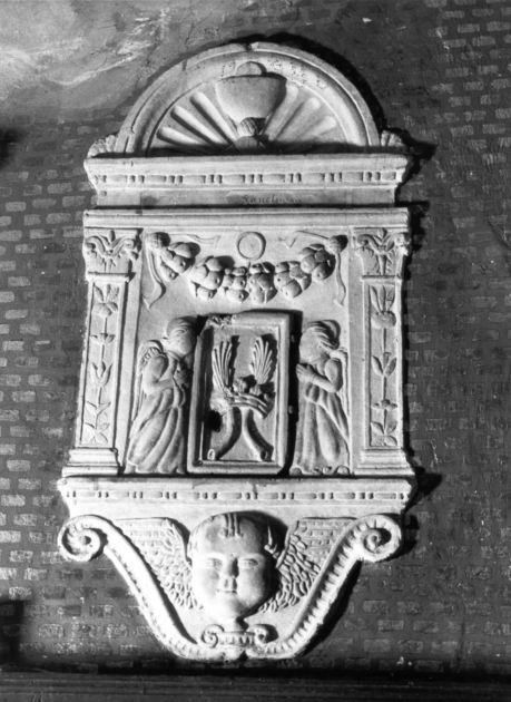 tabernacolo murale - ambito apuano (secc. XV/ XVI)