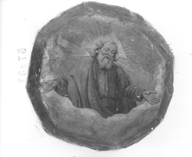 DIO PADRE (dipinto) - ambito lucchese (sec. XVIII)