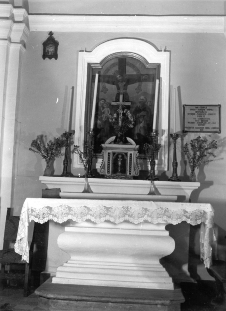 altare - ambito lucchese (sec. XIX)