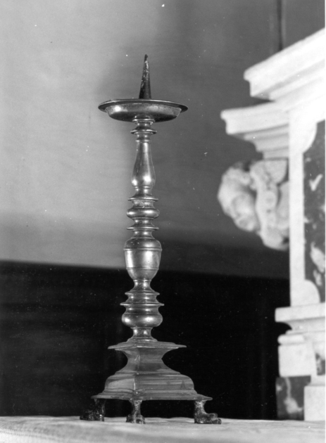 candeliere, serie - bottega toscana (sec. XVII)