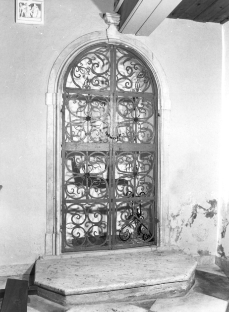 fonte battesimale - ambito lucchese (fine/inizio secc. XVII/ XVIII)