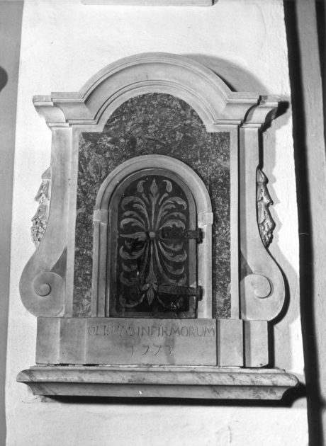 tabernacolo murale - ambito apuano (sec. XVIII)