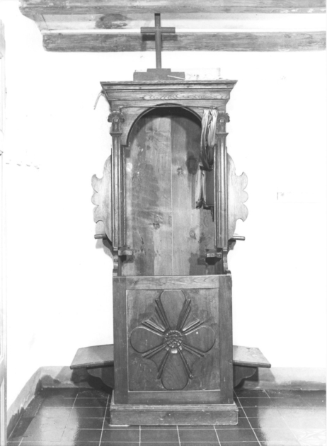 confessionale - ambito lucchese (sec. XIX)