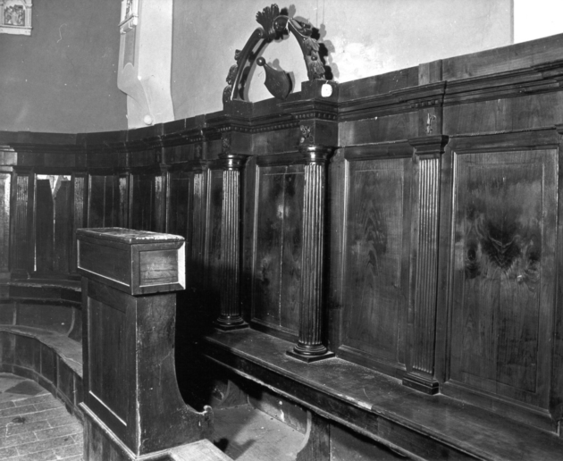 stalli del coro - bottega lucchese (sec. XIX)