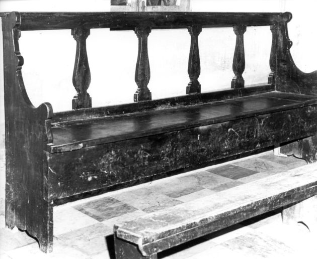 panca, serie - bottega lucchese (sec. XIX)