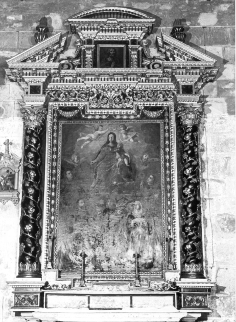 dossale - bottega lucchese (seconda metà sec. XVII)