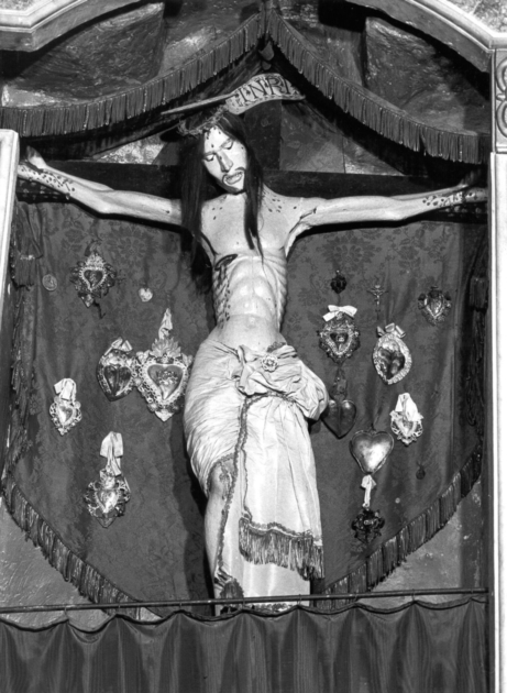 crocifisso - ambito italiano (sec. XVIII)