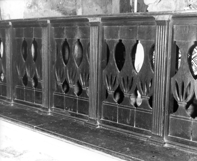 balaustrata - bottega lucchese (inizio sec. XIX)