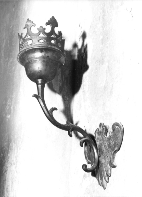 candeliere da parete - bottega lucchese (sec. XIX)