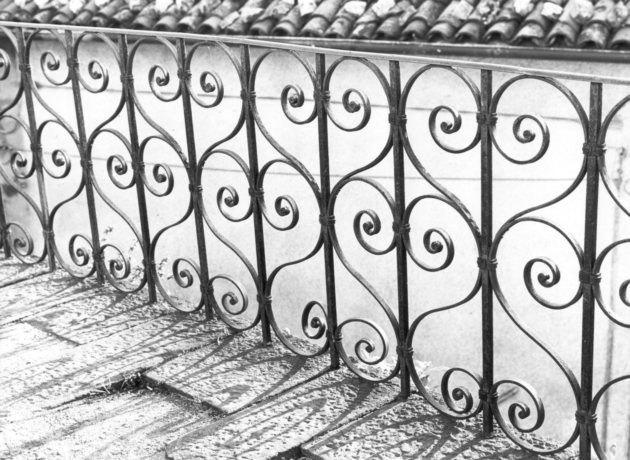 ringhiera - bottega lucchese (secc. XIX/ XX)