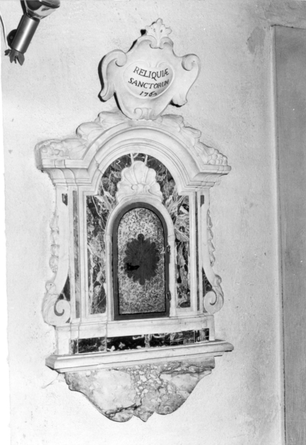 tabernacolo murale - ambito apuano (sec. XVIII)