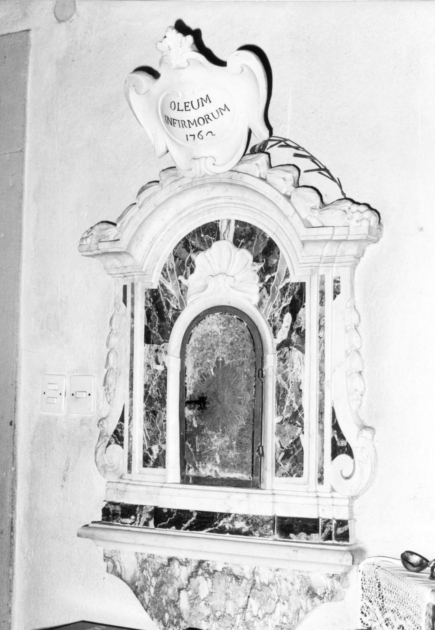 tabernacolo murale - ambito apuano (sec. XVIII)