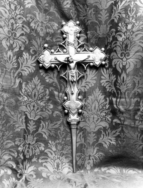 croce processionale - bottega lucchese (metà sec. XV)