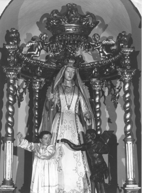 Madonna del Soccorso (gruppo scultoreo) di Unti Giovanni (metà sec. XIX)