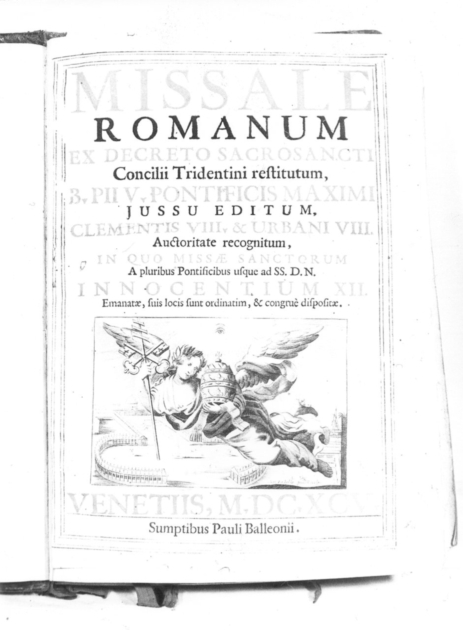 coperta di libro liturgico di Balleoni Paolo, Piccini Isabella, Piazzetta Giovanni Battista (sec. XVII)