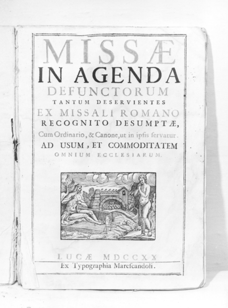 coperta di libro liturgico di Marescandoli Giovanni Domenico (sec. XVIII)