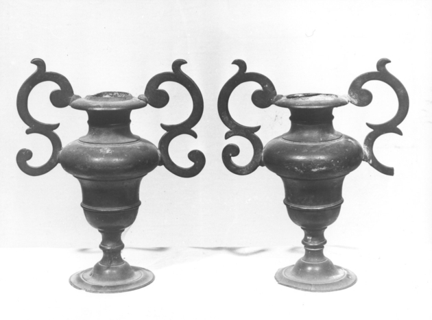 vaso, serie - bottega toscana (ultimo quarto sec. XVII)
