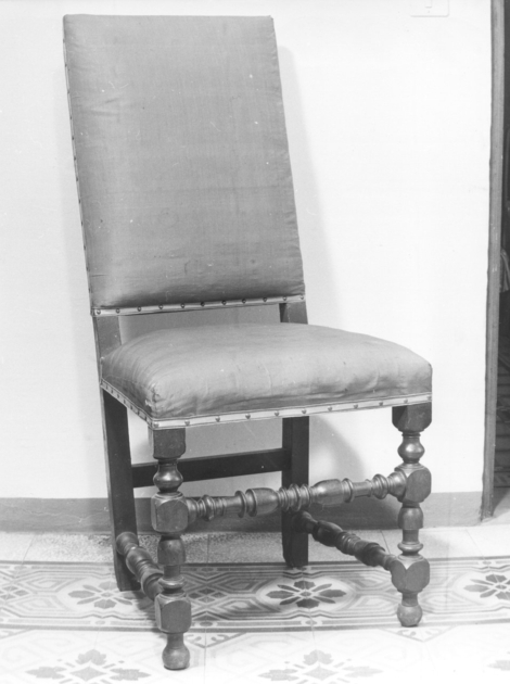 sedia, serie - bottega toscana (sec. XVII)
