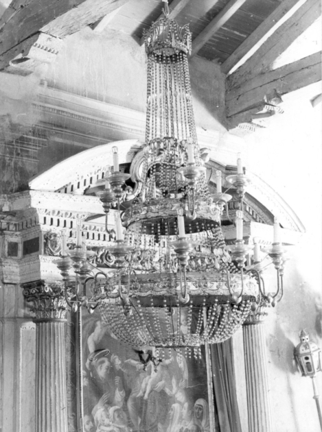 lampadario, serie - bottega toscana (sec. XIX)