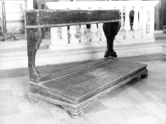 inginocchiatoio - manifattura lucchese (sec. XIX)