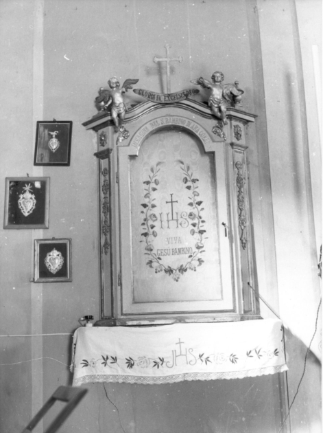 edicola - manifattura lucchese (ultimo quarto sec. XIX)