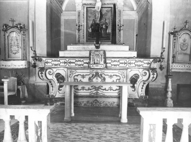 altare maggiore - manifattura lucchese (sec. XVIII)