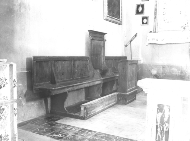 stalli del coro - manifattura lucchese (sec. XIX)