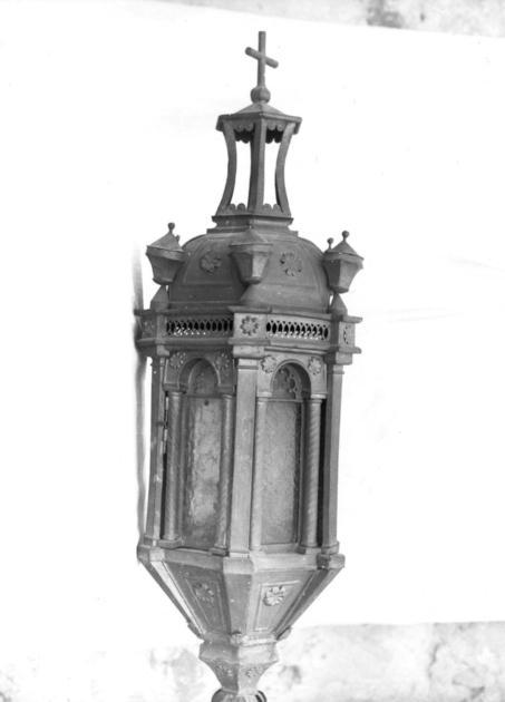 lanterna processionale, serie - manifattura lucchese (sec. XIX)