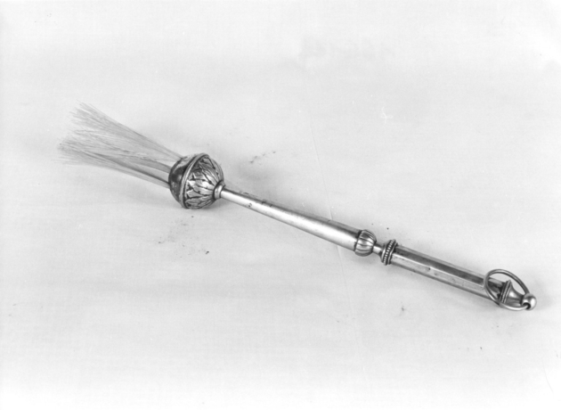 aspersorio - a pennello - bottega italiana (sec. XIX)