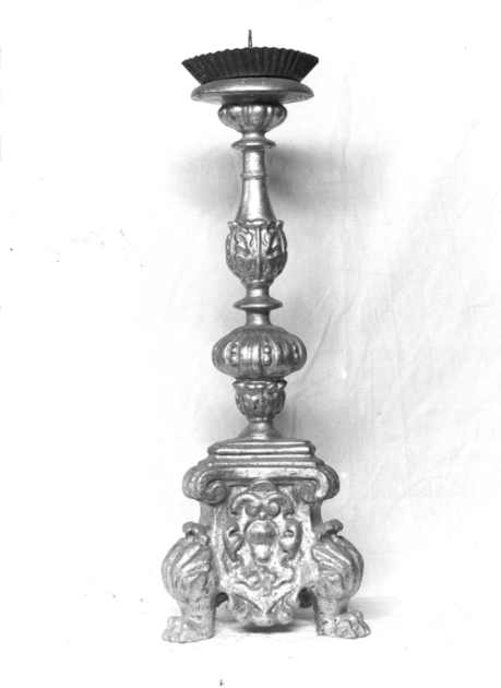 candeliere, serie - bottega lucchese (primo quarto sec. XVIII)