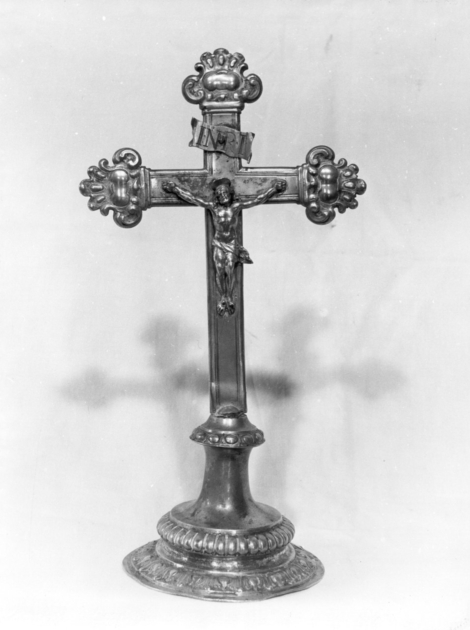 croce processionale di Giannini Giovanni Michele (sec. XVIII)