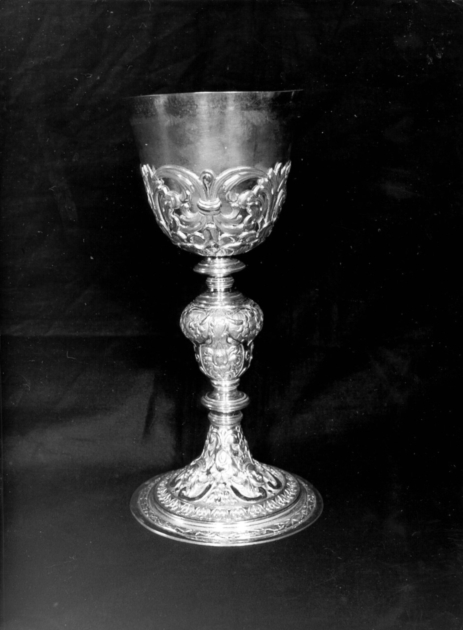 calice - bottega lucchese (sec. XVII)