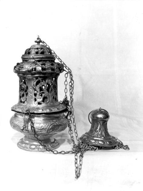 turibolo - a corpo architettonico - bottega lucchese (sec. XVIII)