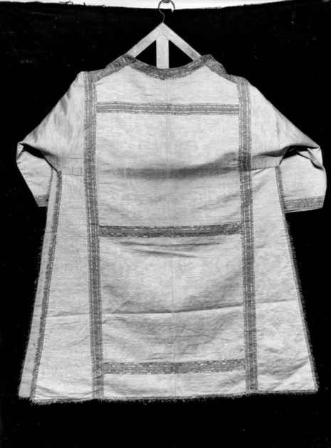 paramento liturgico - in terzo - manifattura lucchese (sec. XIX)