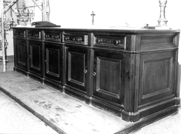 paratoio - bottega lucchese (fine/inizio secc. XVIII/ XIX)