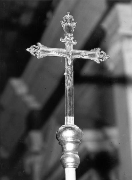 croce processionale - bottega lucchese (fine sec. XVII)