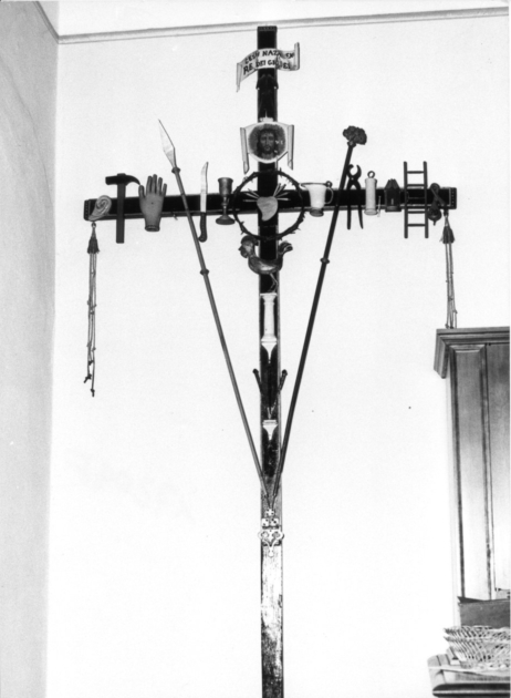 croce penitenziale - bottega lucchese (sec. XVIII)