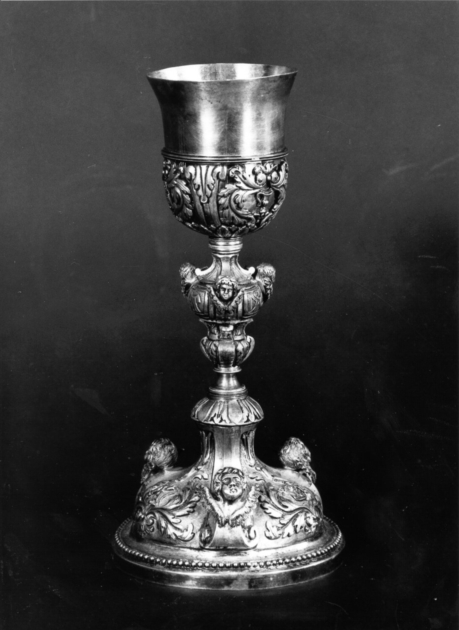 calice - bottega italiana (primo quarto sec. XIX)