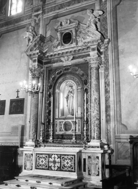 altare - bottega lucchese (sec. XVIII)